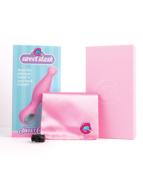 Rock Candy Sweet Cheeks Tapered Anal Vibe - Pink - LUST Depot