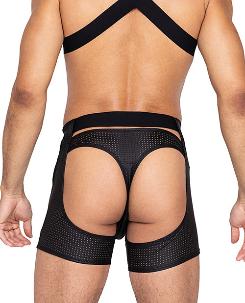 Master Thong W/contoured Pouch Black Sm - LUST Depot