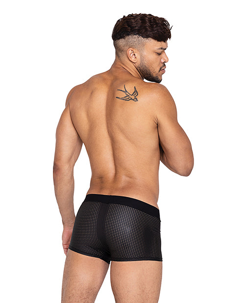 Master Trunks W/contoured Pouch Black Lg - LUST Depot