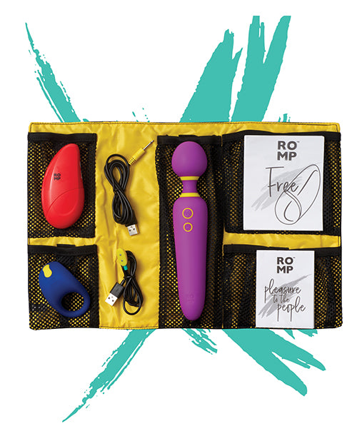 Romp Pleasure Kit - Flip, Free & Juke In Carrying Case - LUST Depot