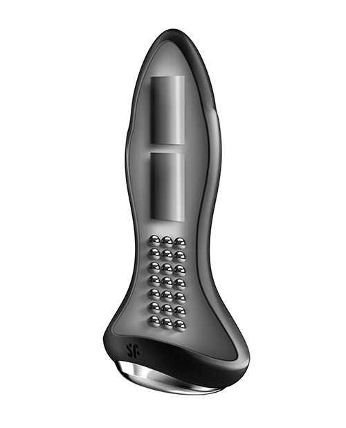 Satisfyer Rotator Plug 1+ - Black - LUST Depot