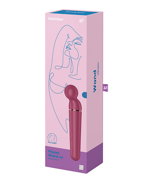 Satisfyer Planet Wand-er - Berry - LUST Depot