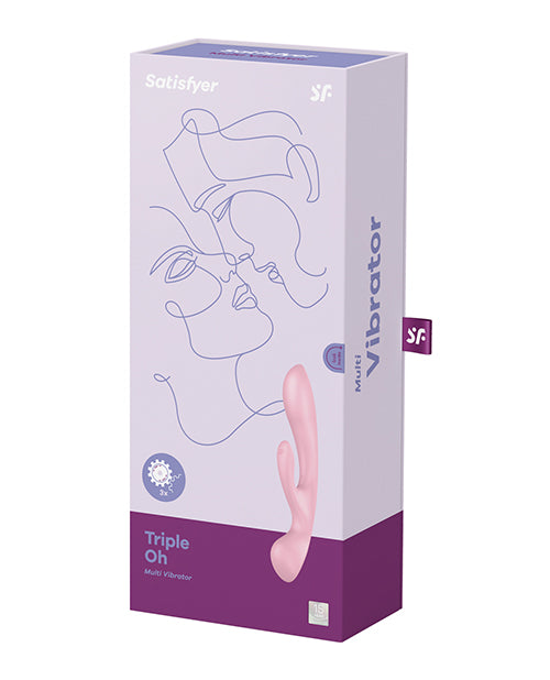 Satisfyer Triple Oh - Pink - LUST Depot