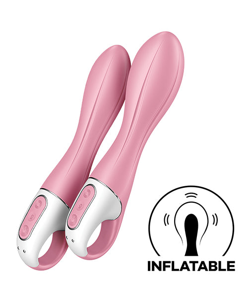 Satisfyer Air Pump Vibrator 2 - Light Red - LUST Depot