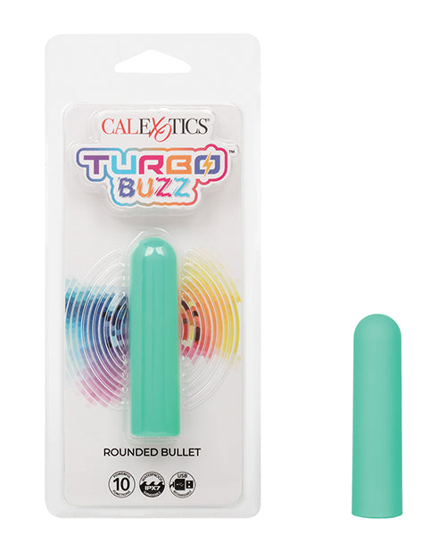 Turbo Buzz Rounded Bullet Stimulator - Green - LUST Depot