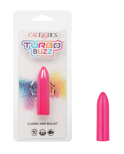 Turbo Buzz Classic Mini Bullet Stimulator - Pink - LUST Depot