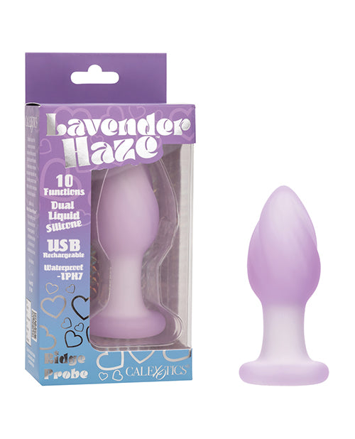 Lavender Haze Ridge Anal Probe - Lavender/White - LUST Depot