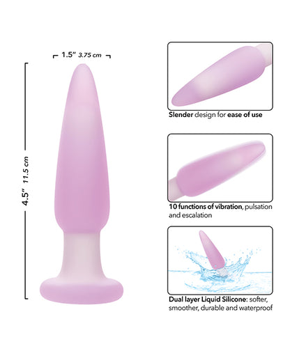 Lavender Haze Slender Anal Probe - Lavender/White