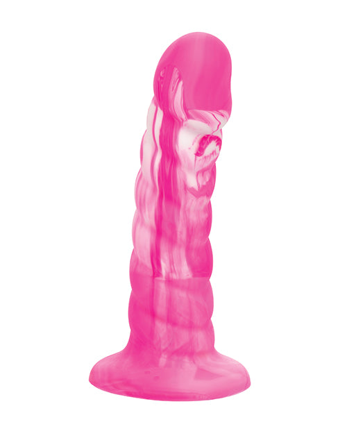 Twisted Love Twisted Ribbed Probe - Pink - LUST Depot