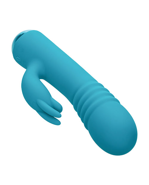 Thicc Chubby Thrusting Tickler - Aqua - LUST Depot