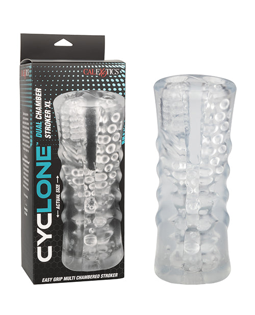 Cyclone Dual Chamber Stroker XL - Clear - LUST Depot