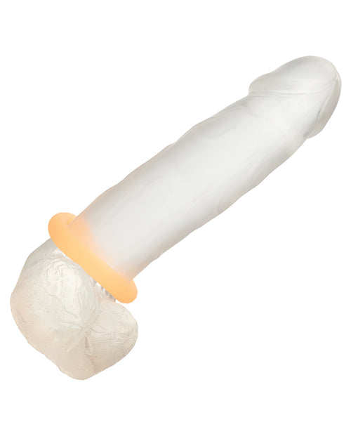 Alpha Liquid Silicone Glow in the Dark Prolong Cock Ring - Medium - LUST Depot