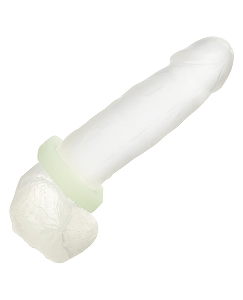 Alpha Liquid Silicone Glow in the Dark Prolong Sexagon Ring - LUST Depot