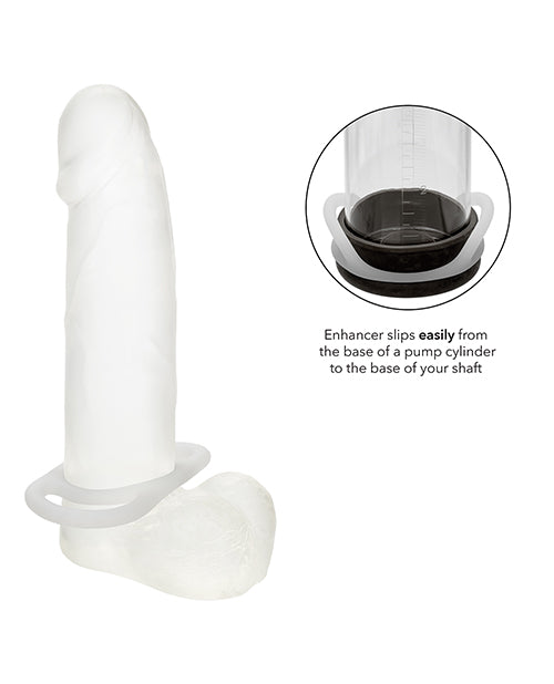 Alpha Liquid Silicone Commander Cock Ring - Natural - LUST Depot