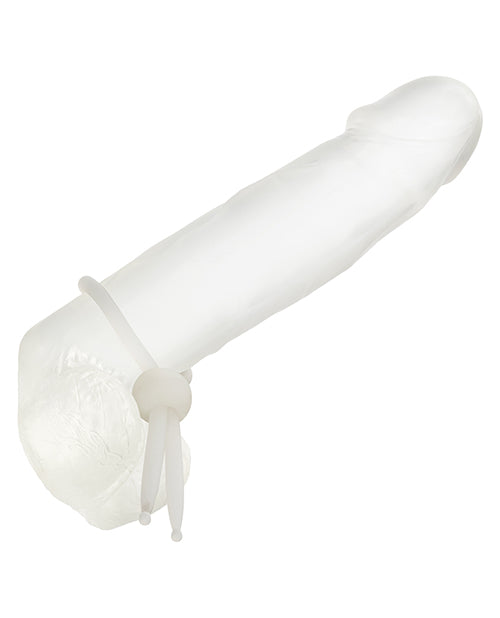 Alpha Liquid Silicone Lasso Cock Ring - Natural - LUST Depot