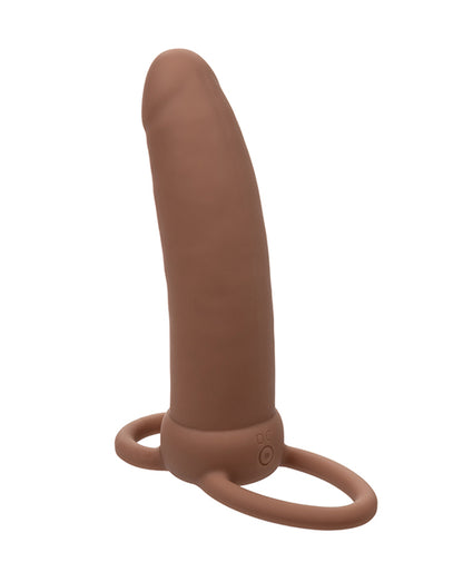 Performance Maxx Rechargeable Thick Dual Penetrator - Brown - LUST Depot