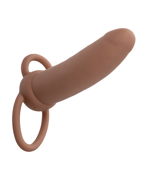 Performance Maxx Rechargeable Thick Dual Penetrator - Brown - LUST Depot