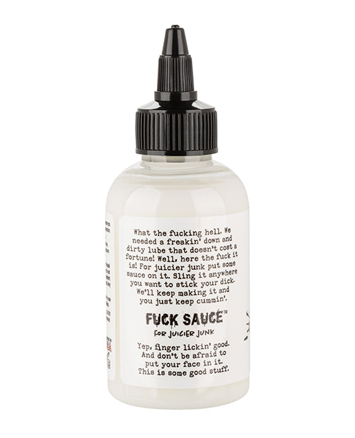 Fuck Sauce Cum Scented Lubricant - 4 Oz - LUST Depot