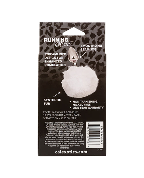 Running Wild White Bunny Tail Anal Probe - LUST Depot