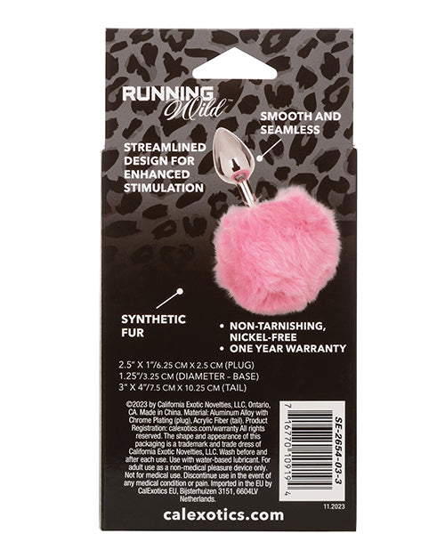 Running Wild Pink Bunny Tail Anal Probe - LUST Depot