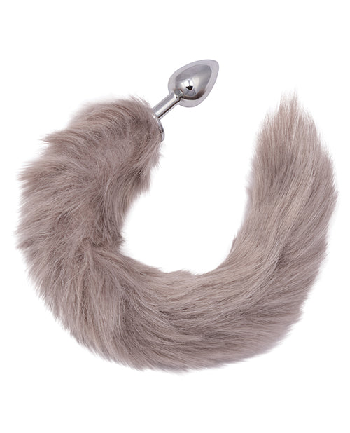 Running Wild Grey Tail Metallic Anal Probe - LUST Depot