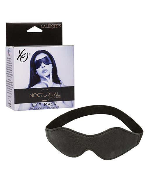 Nocturnal Collection Stretch to Fit Eye Mask - Black - LUST Depot