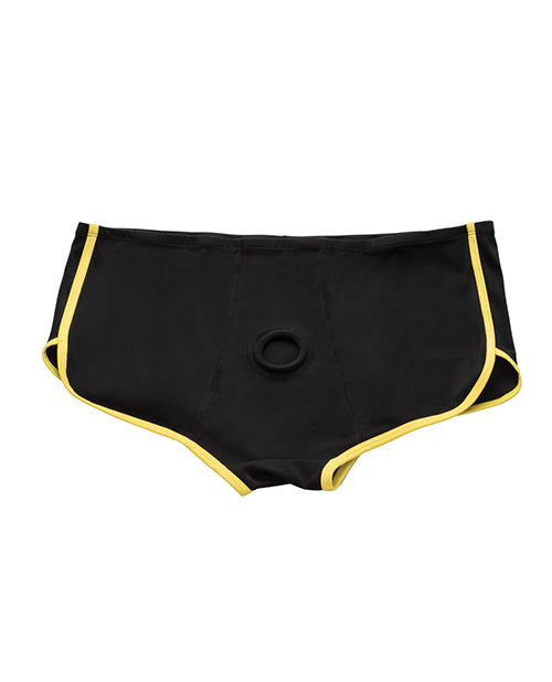 Boundless Boxer Brief - Black/Yellow S/M - LUST Depot