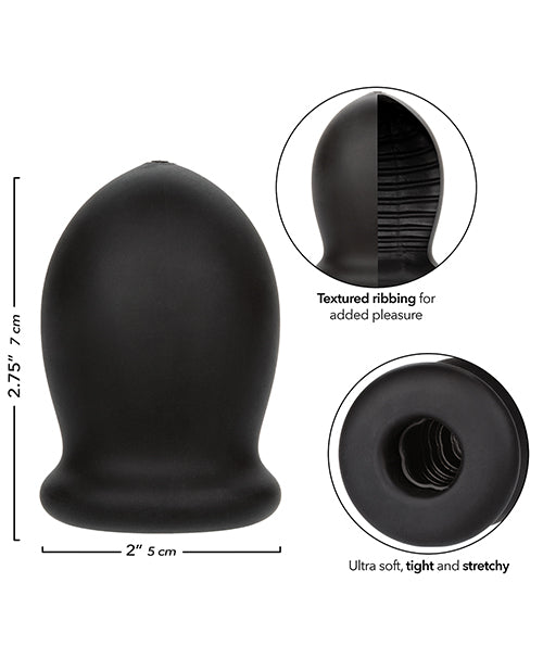 Boundless Rechargeable Vibrating Stroker - Black - LUST Depot