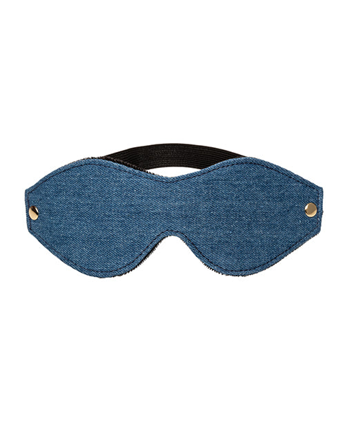 Ride 'em Premium Denim Collection Eye Mask - LUST Depot