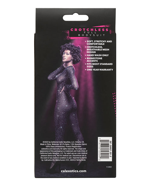 Radiance Crotchless Full Body Suit - Black O/s - LUST Depot