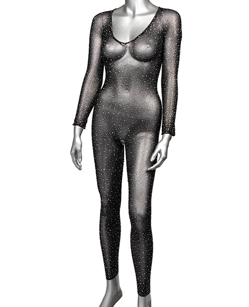 Radiance Crotchless Full Body Suit - Black O/s - LUST Depot