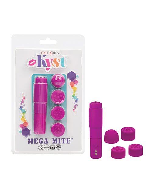 Kyst Mega-Mite Stimulator w/Interchangeable Tips - Pink - LUST Depot