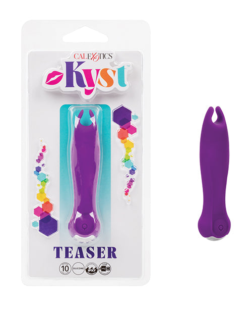 Kyst Teaser Stimulator w/Flickering Ticklers - Purple - LUST Depot