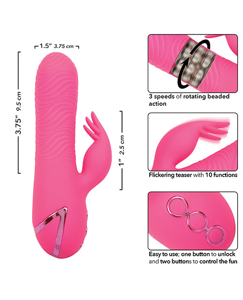 California Dreaming Sacramento Sweetie Vibrator & Rotating Stimulator - LUST Depot