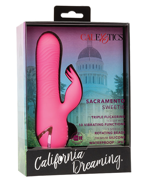 California Dreaming Sacramento Sweetie Vibrator & Rotating Stimulator