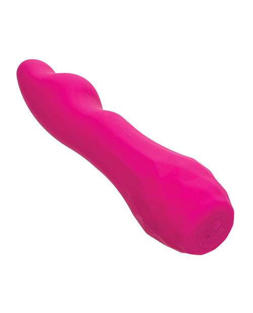 Gia Curved Pleaser - Pink - LUST Depot