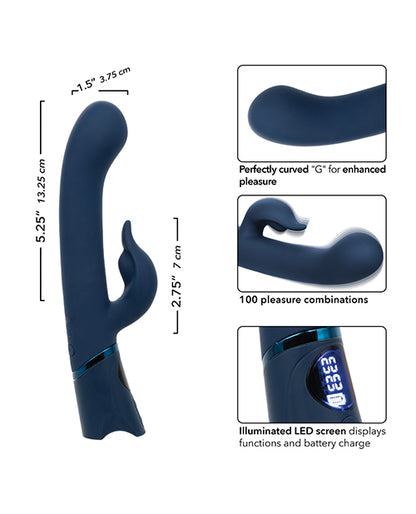 Orgasmatron Digital G-Teaser Vibrator - Blue