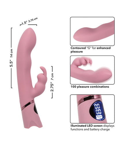 Orgasmatron Digital G-Bunny Vibrator - Pink