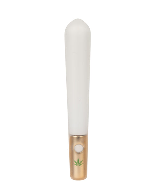 Naughty Bits Smoke Show Mini Joint Vibe - White