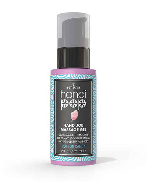 Handipop Hand Job Massage Gel - 2 oz Bottle Cotton Candy - LUST Depot