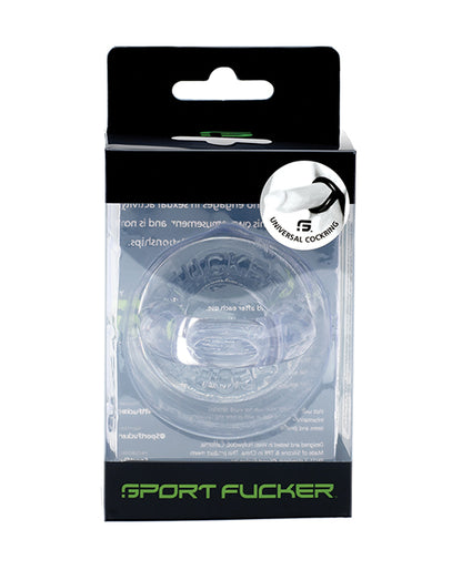 Sport Fucker Universal Cockring - Clear - LUST Depot