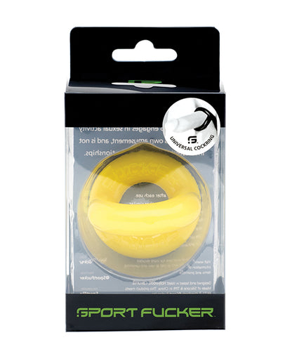 Sport Fucker Original Cockring - Yellow - LUST Depot