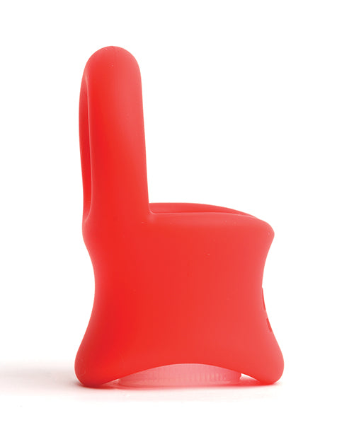 Sport Fucker Silicone Baller Ring - Red - LUST Depot