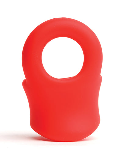 Sport Fucker Silicone Baller Ring - Red - LUST Depot