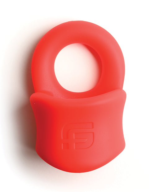 Sport Fucker Silicone Baller Ring - Red - LUST Depot