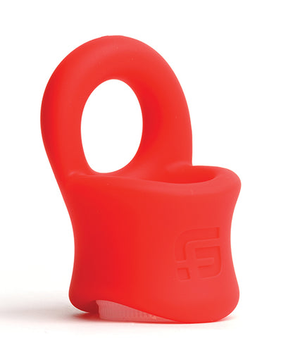 Sport Fucker Silicone Baller Ring - Red - LUST Depot