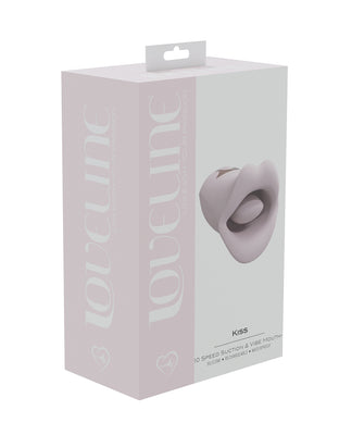 Shots Loveline Kiss Suction & Mouth Vibe - Pink