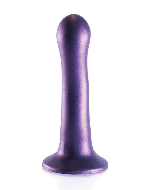 Shots Ouch 7" Curvy G-spot Dildo - Metallic Purple - LUST Depot