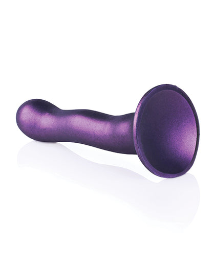 Shots Ouch 7" Curvy G-spot Dildo - Metallic Purple - LUST Depot