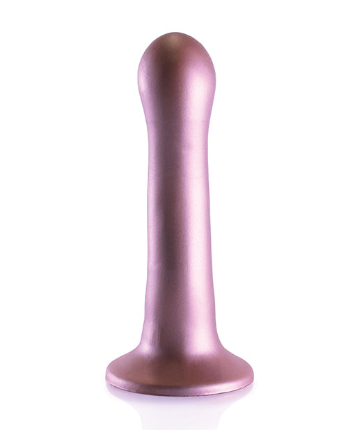 Shots Ouch 7" Curvy G-spot Dildo - Rose Gold - LUST Depot